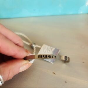 Serenity Silver Bracelet